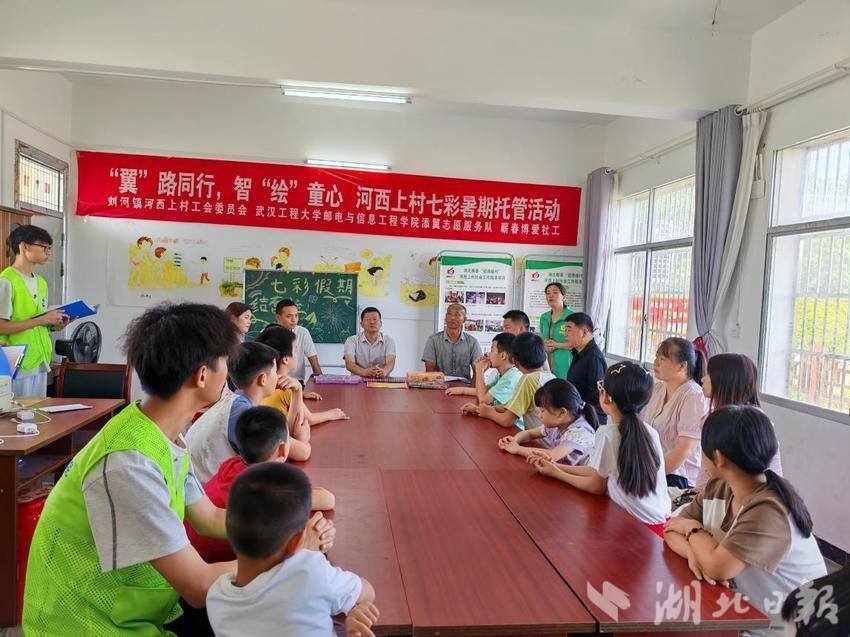 “翼”路同行，智“绘”童心--河西上村七彩暑期托管活动圆满收官.docx