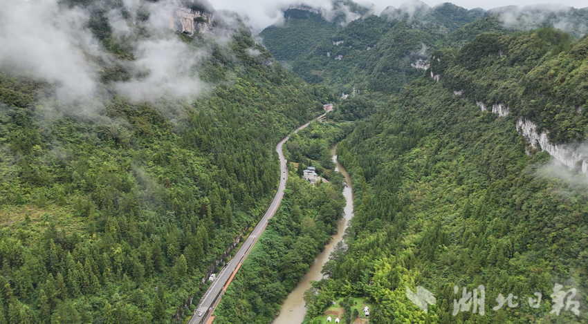 利川腾龙洞旅游公路：从“交通线”到“生态经济链”的实践之路（利川市农路）.docx