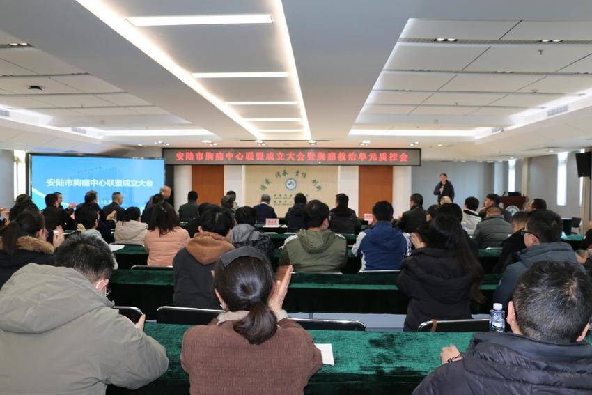 安陆市胸痛中心联盟成立大会暨胸痛救治单元质控会召开.docx