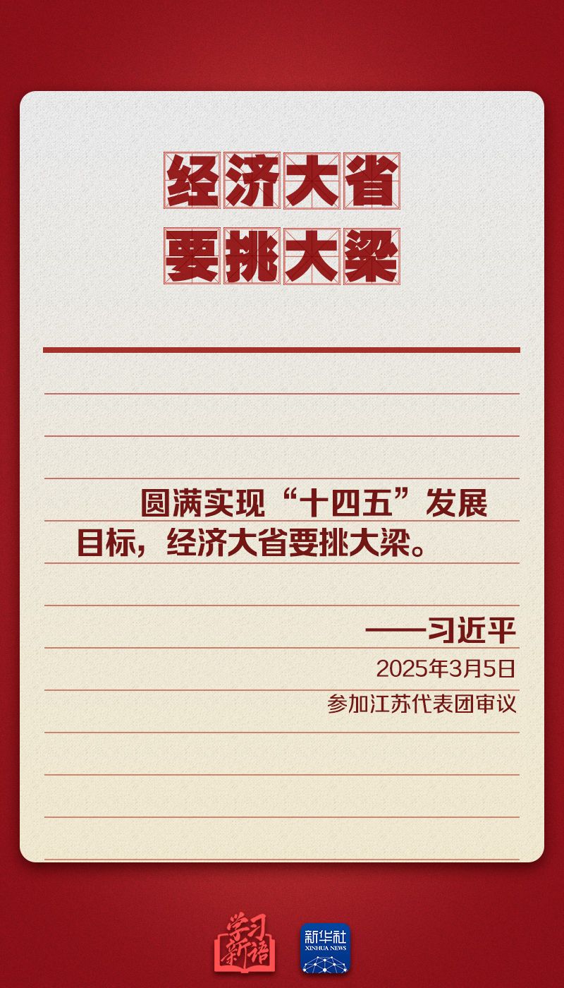 学习新语｜重温总书记今年两会金句- 湖北日报新闻客户端