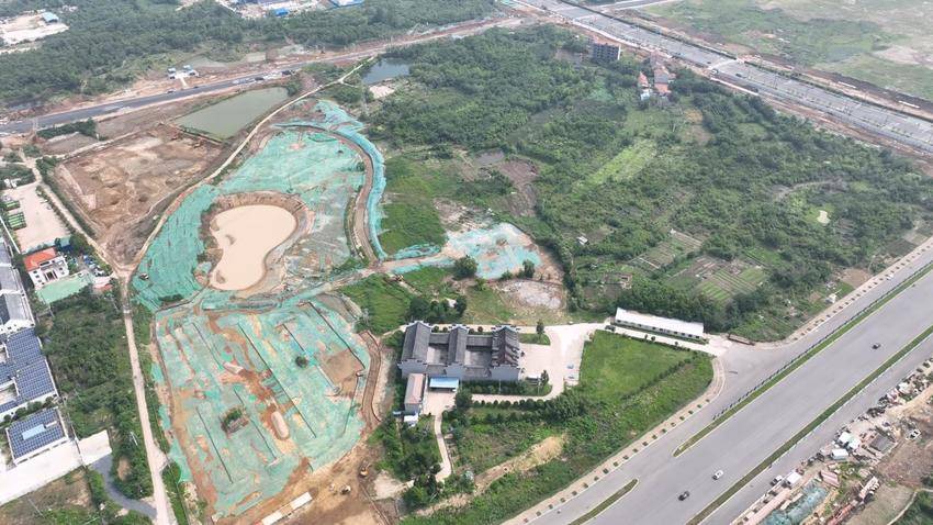 孝感春云公园建设加速推进 孝文化主题园林雏形初现.docx