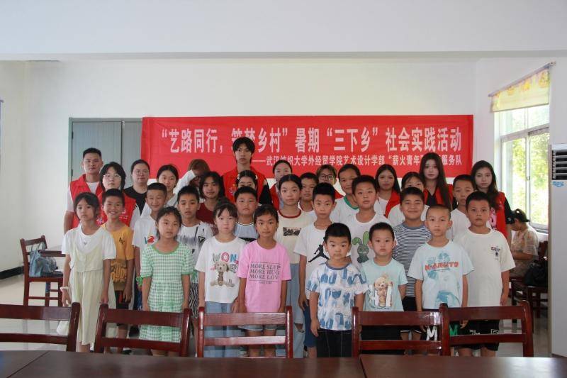 艺术设计学部“薪火青年”志愿服务队三下乡“暑期爱心托管班”圆满开班.docx