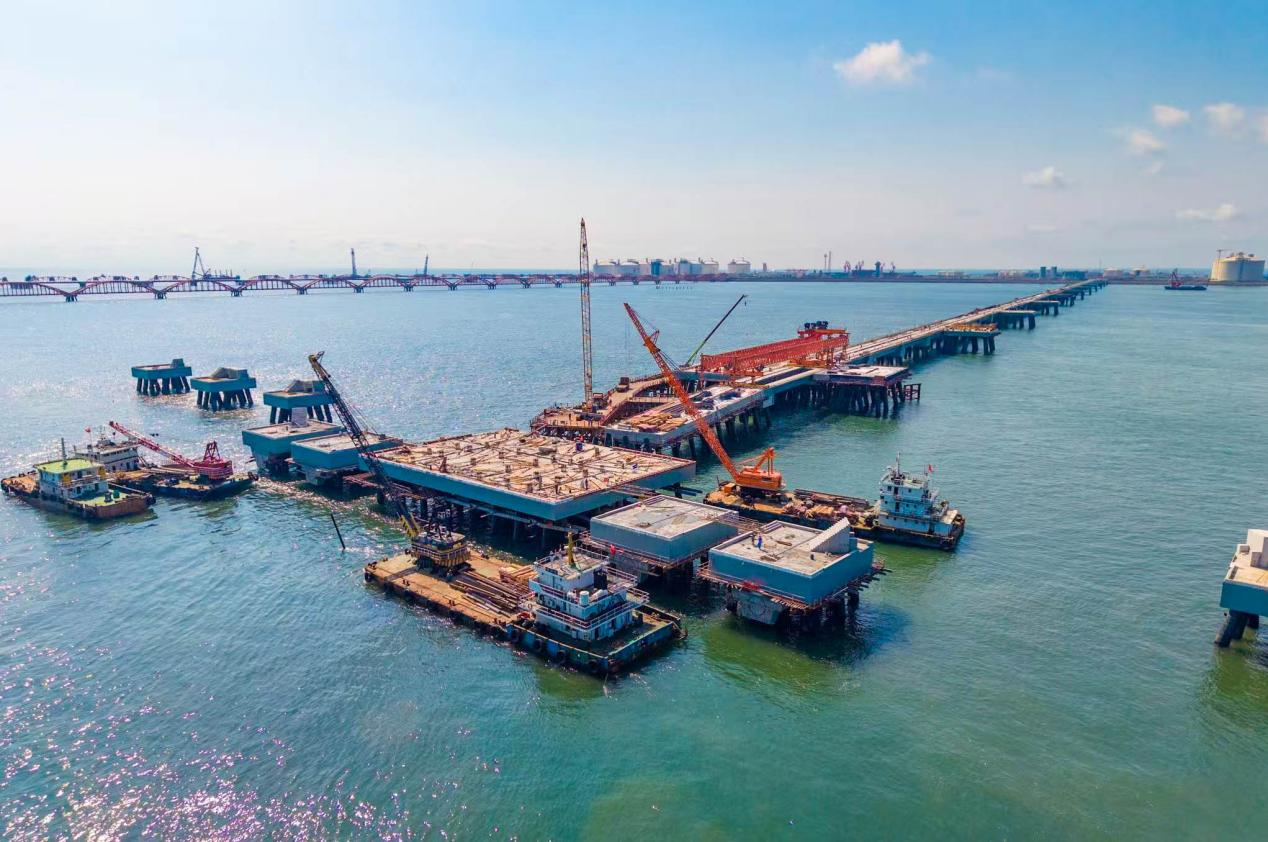 【一线传声】江苏国信配套码头项目主体结构全线贯通.docx