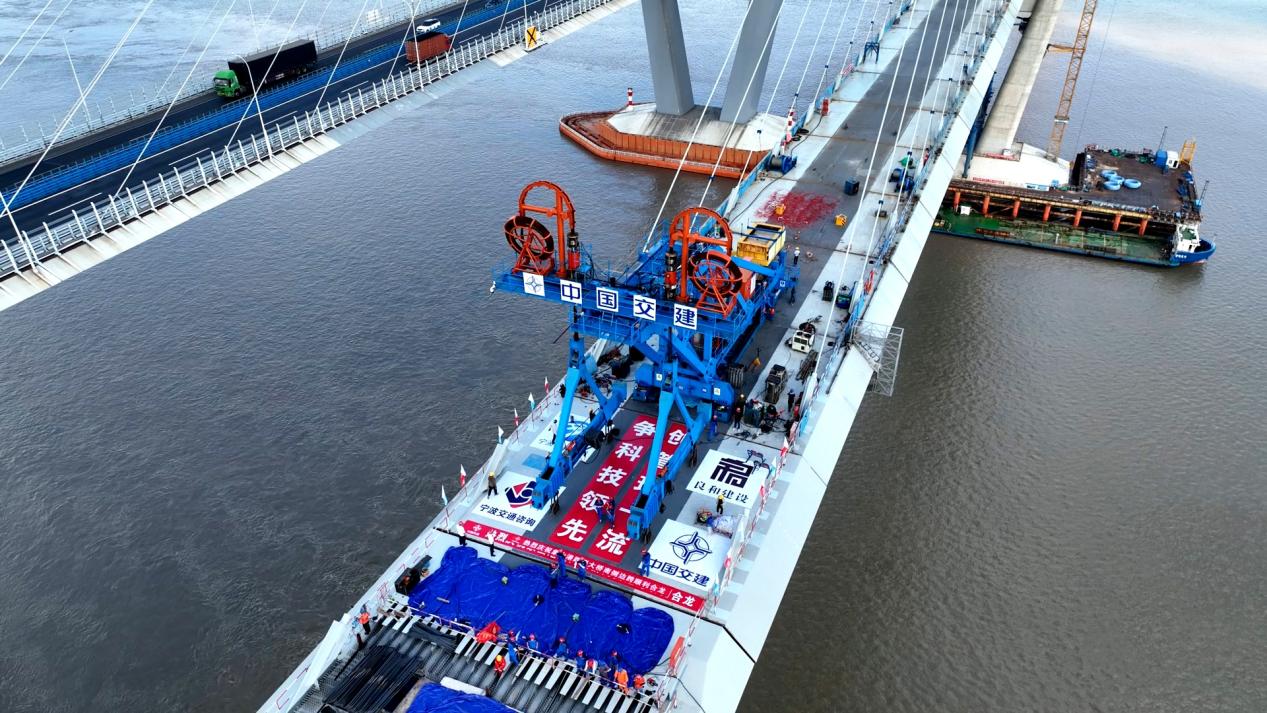 【交通强国】象山港跨海大桥南侧边跨合龙.docx