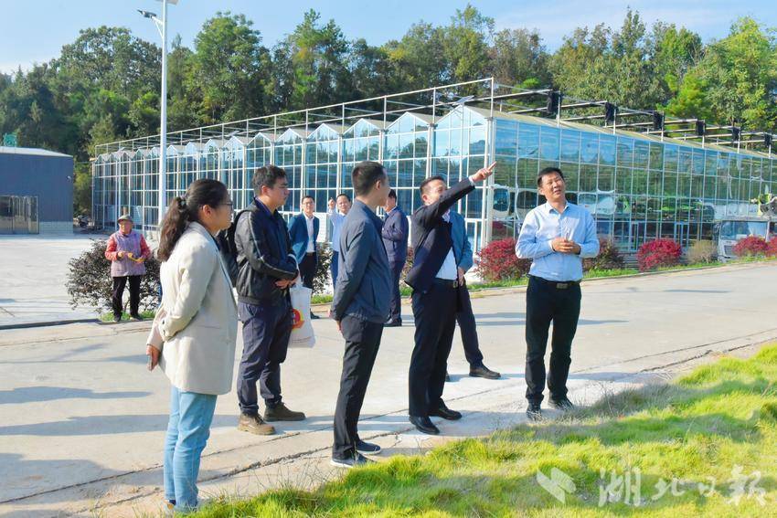 调研光谷-富邦恩施现代农业产业园建设项目