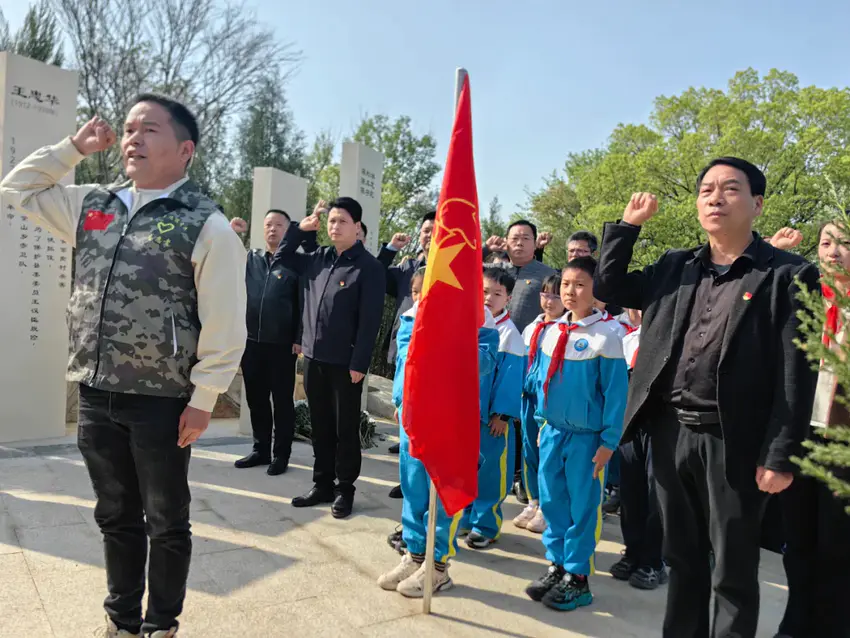 茗山乡：缅怀先烈寄哀思，红色精神永传承.docx