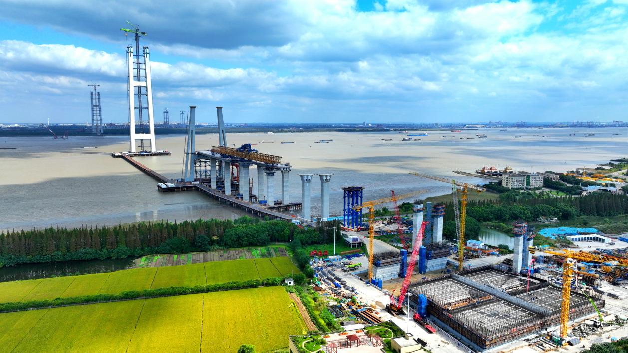 【一线传声】30多位国外桥梁专家观摩张靖皋长江大桥.docx