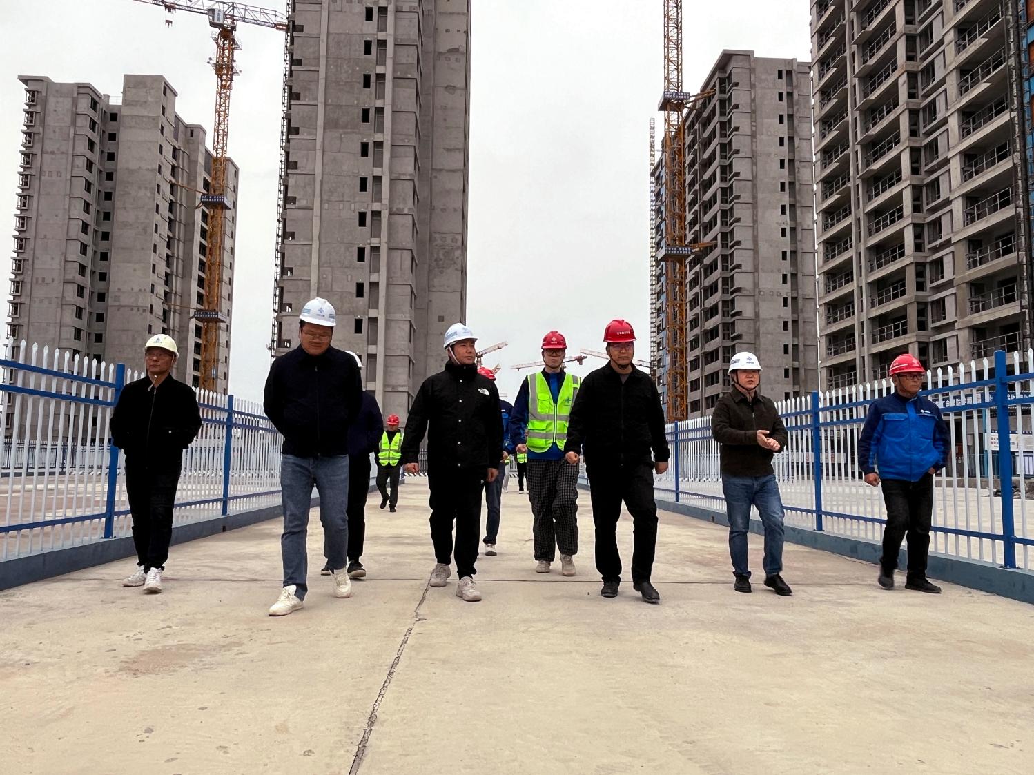 【一线传声】皖江江北新兴产业集中区代表到中交二航局芜湖江北地块项目开展检查.docx