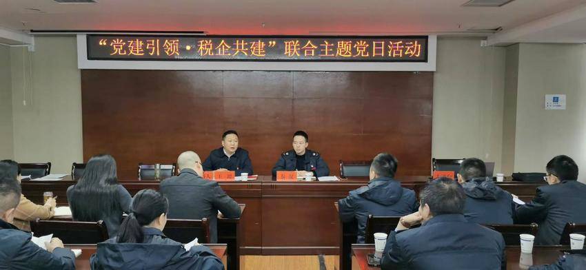 联合主题党日活动：党建引领 税企共建.docx