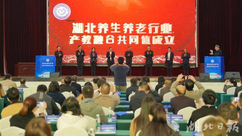 湖北养生养老行业产教融合共同体在咸成立.docx