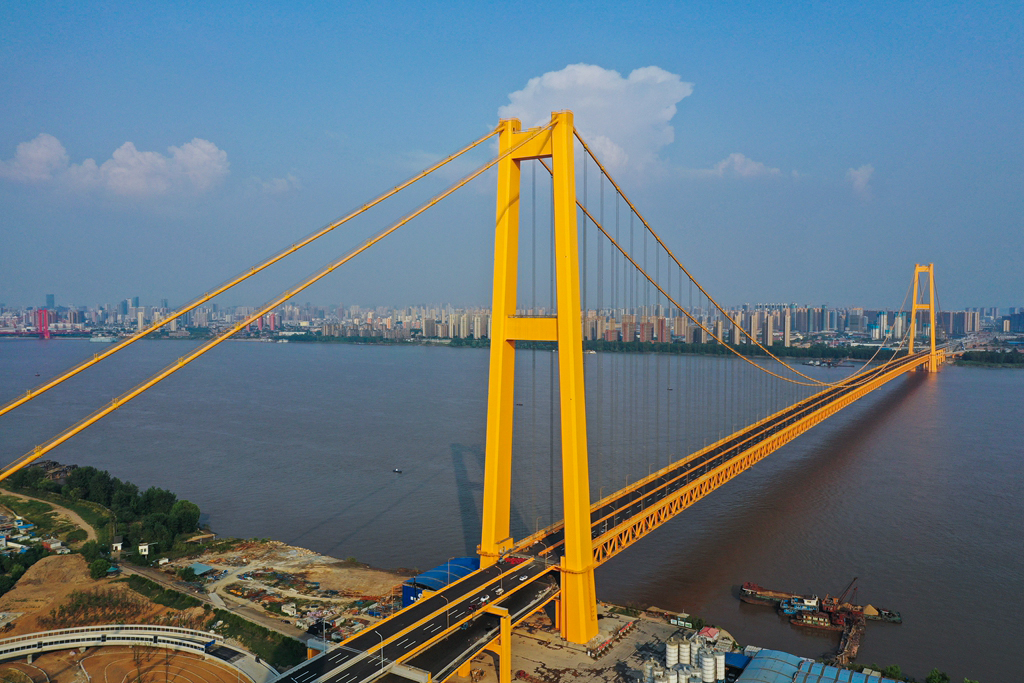 湖北38座长江大桥座座身世不凡，快来瞧一瞧 【湖北省境内长江大桥全名单（上游至下游）】(图24)