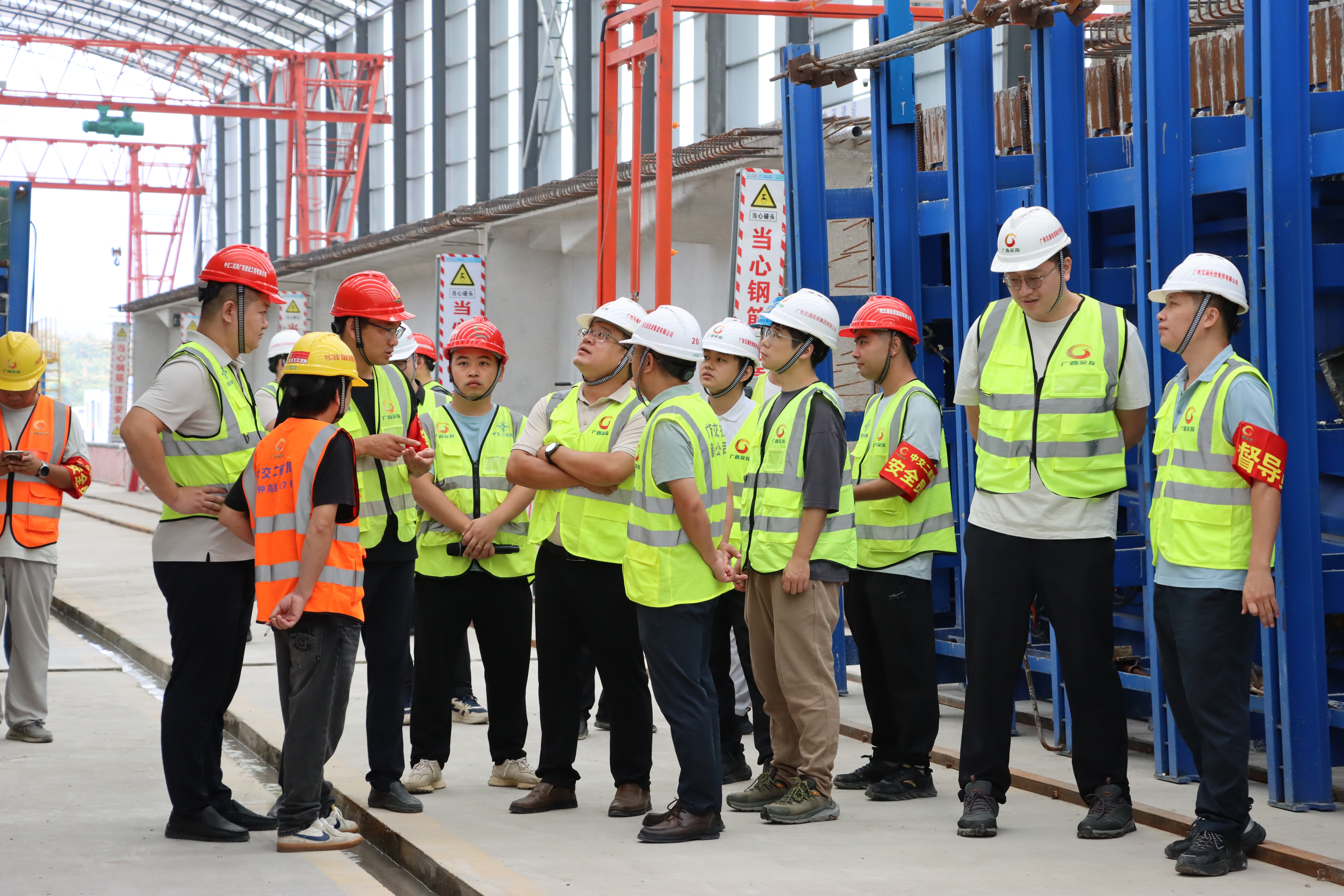 【一线传声】桂钟高速7标项目迎来观摩团.docx