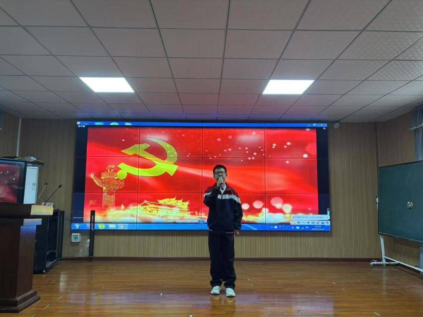 三溪镇“中华魂”演讲赛通讯报道.docx