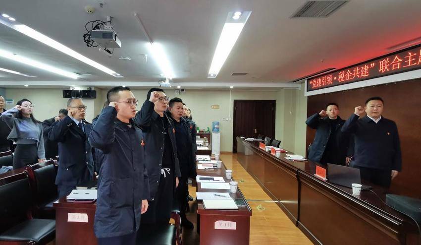 联合主题党日活动：党建引领 税企共建.docx