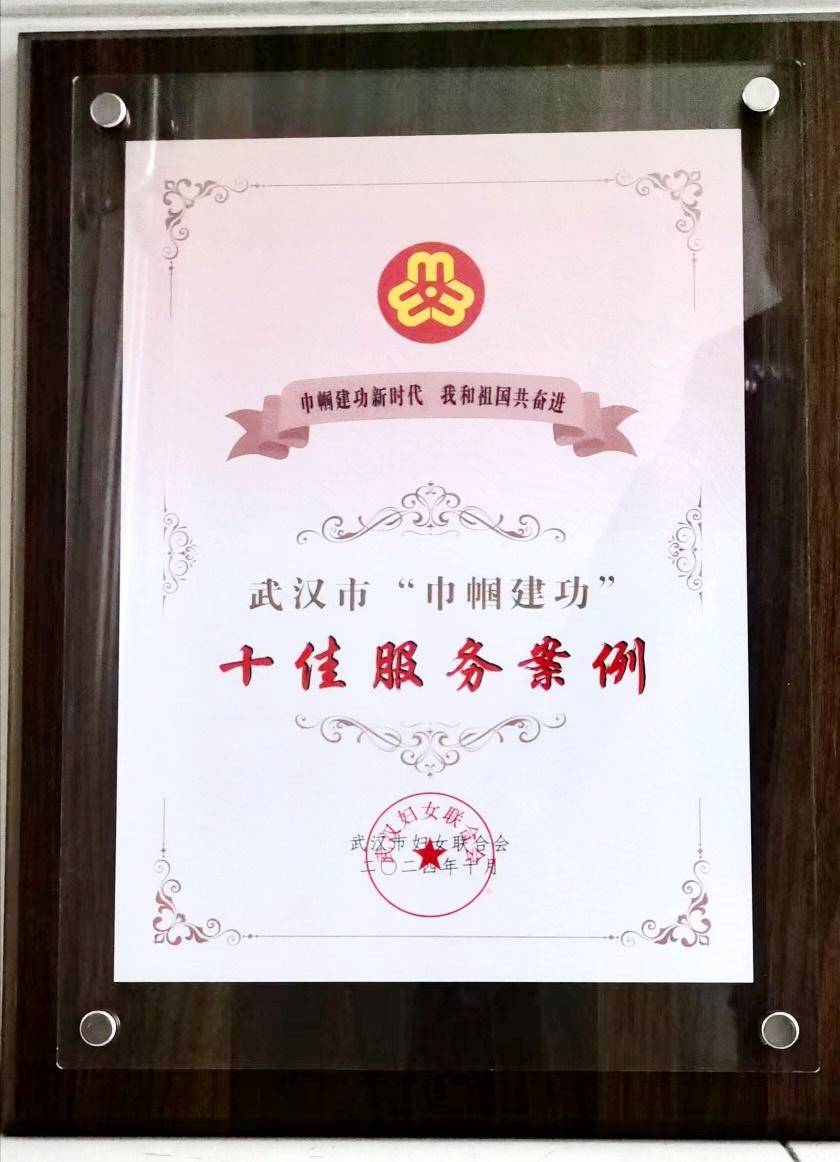 20241029用心服务 情暖百姓 “默默为您”团队荣获武汉市“巾帼建功”十佳服务案例.docx