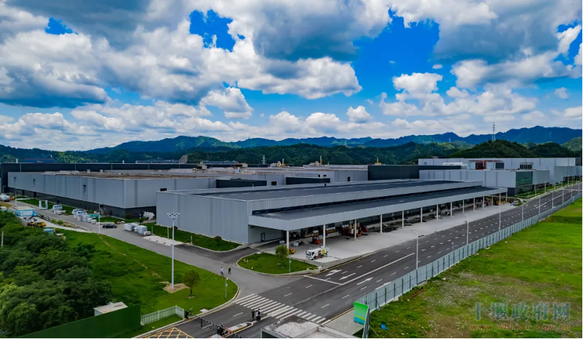 远景动力零碳智能电池产业园。通讯员 徐春晓 摄