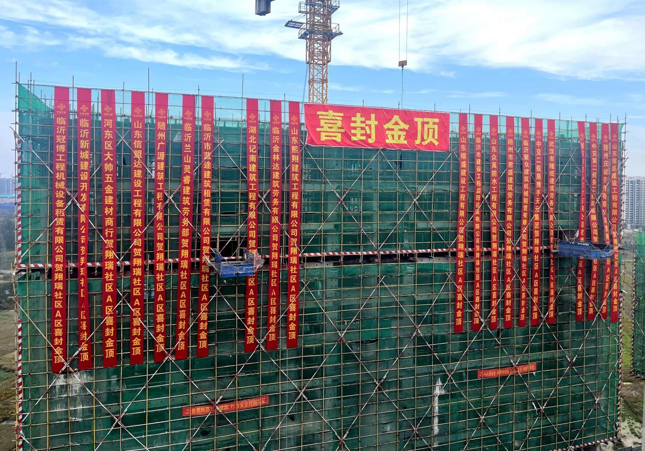 【交通强国】临沂沂河新区城中村改造项目喜封金顶.docx