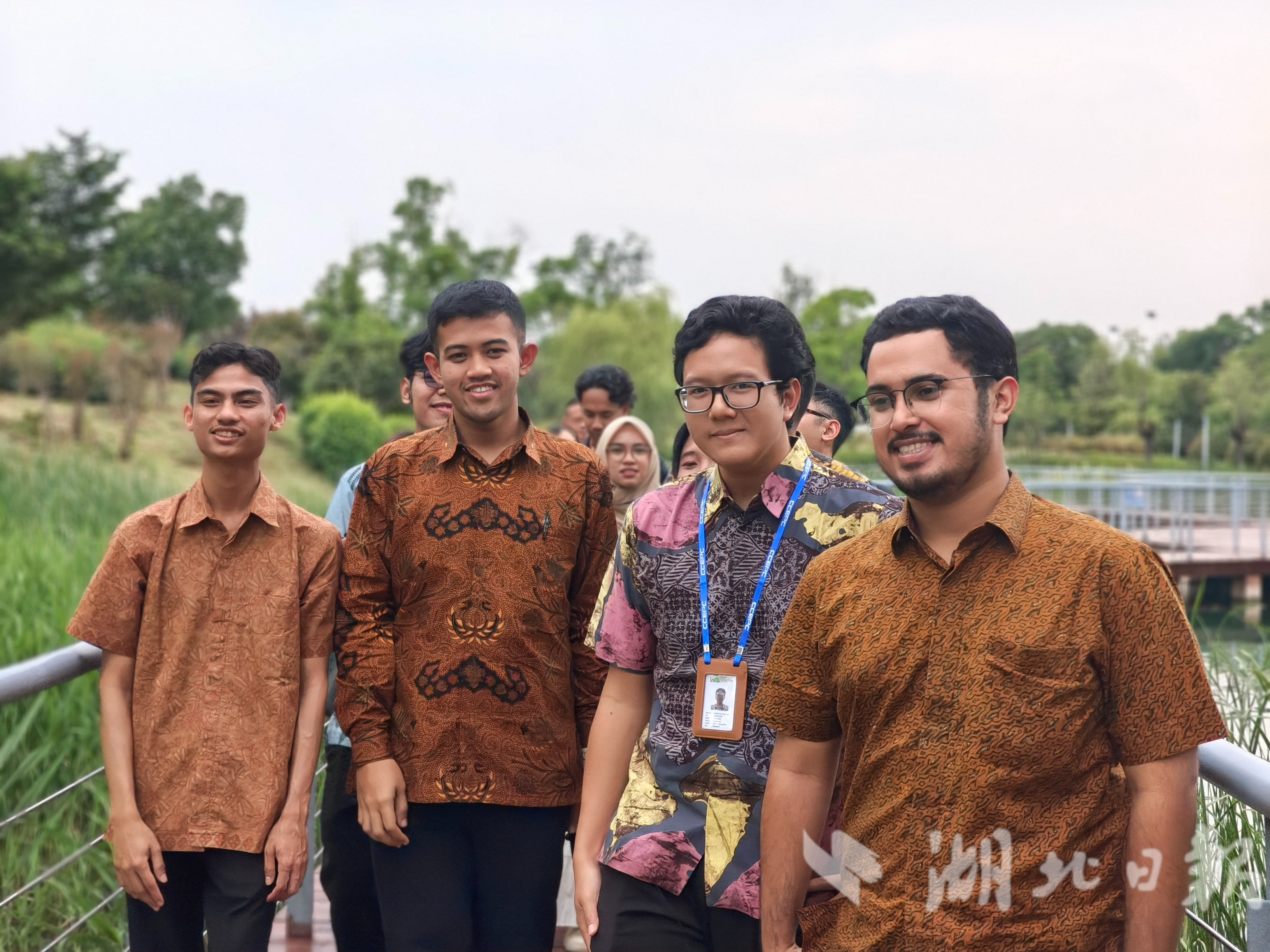 部分在汉印尼籍留学生。