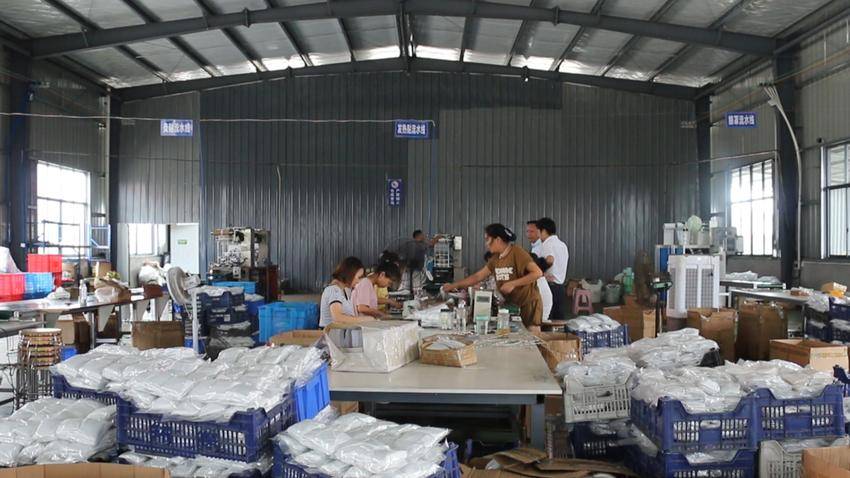 蕲春百家蕲艾制品有限公司生产车间
