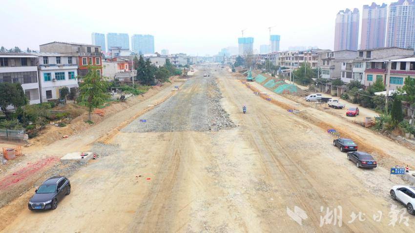 蕲春县漕河四路延伸线初见雏形