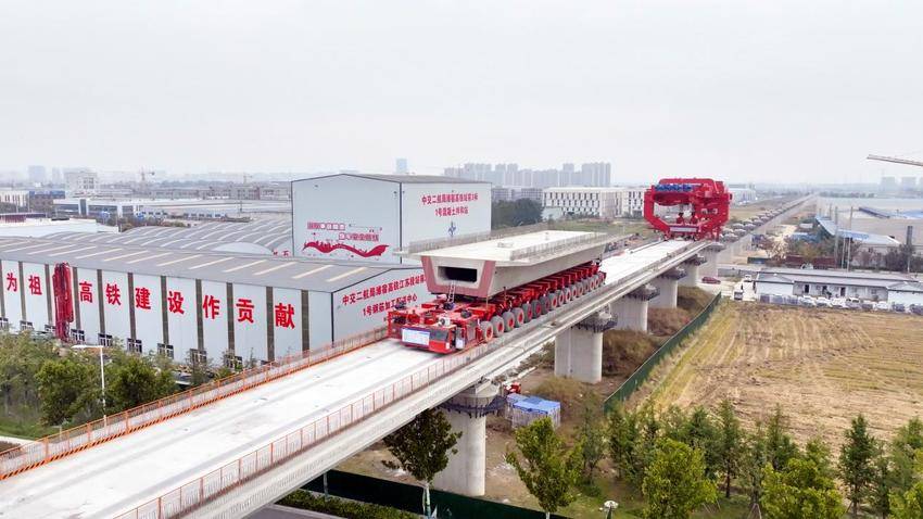 【交通强国】潍宿高铁站前3标宿迁东制梁场架梁突破百榀.docx