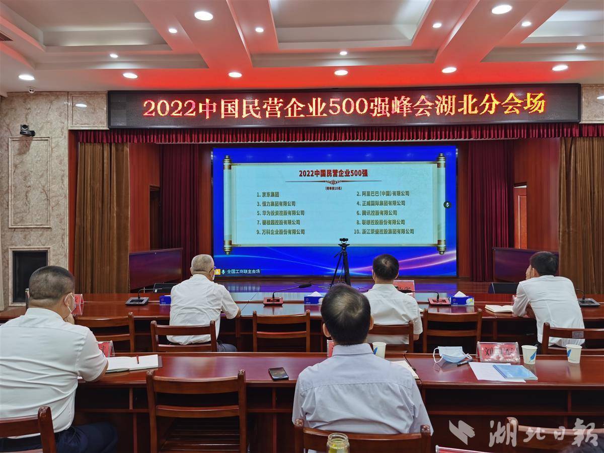 全国第七、中部第一！湖北19家企业入围2022中国民营企业500强 - 湖北日报新闻客户端