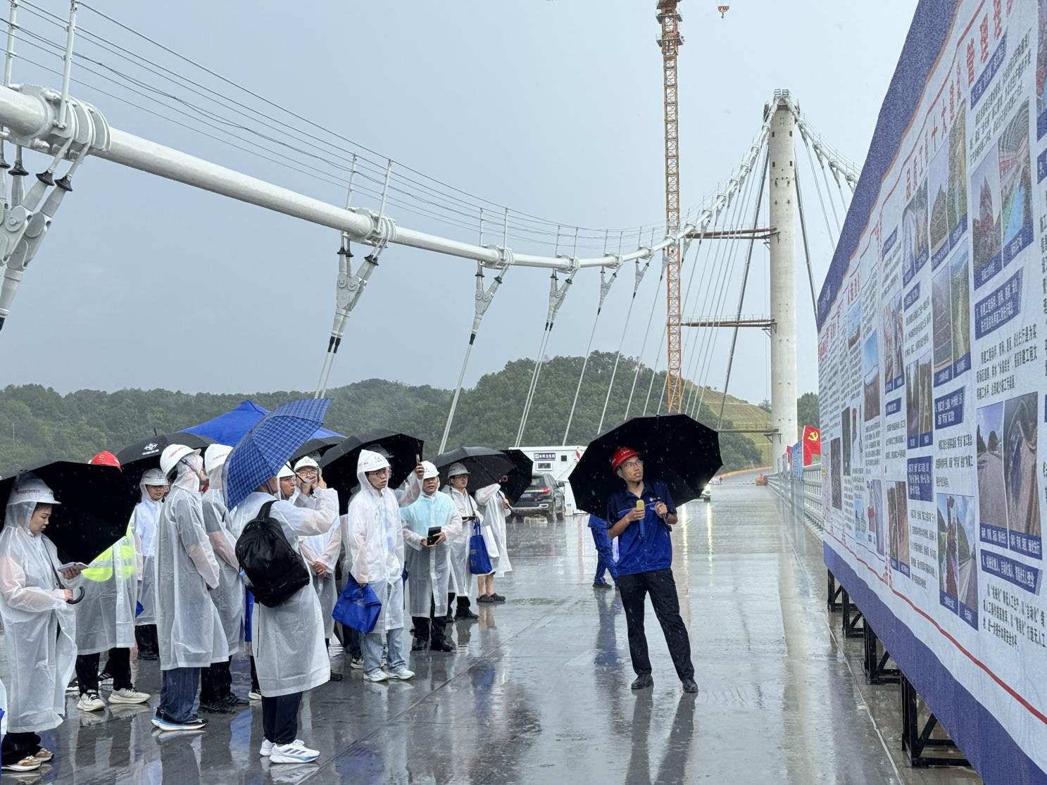 【一线传真】苍容浔江大桥迎来第八届平安百年品质工程交流会观摩团.docx