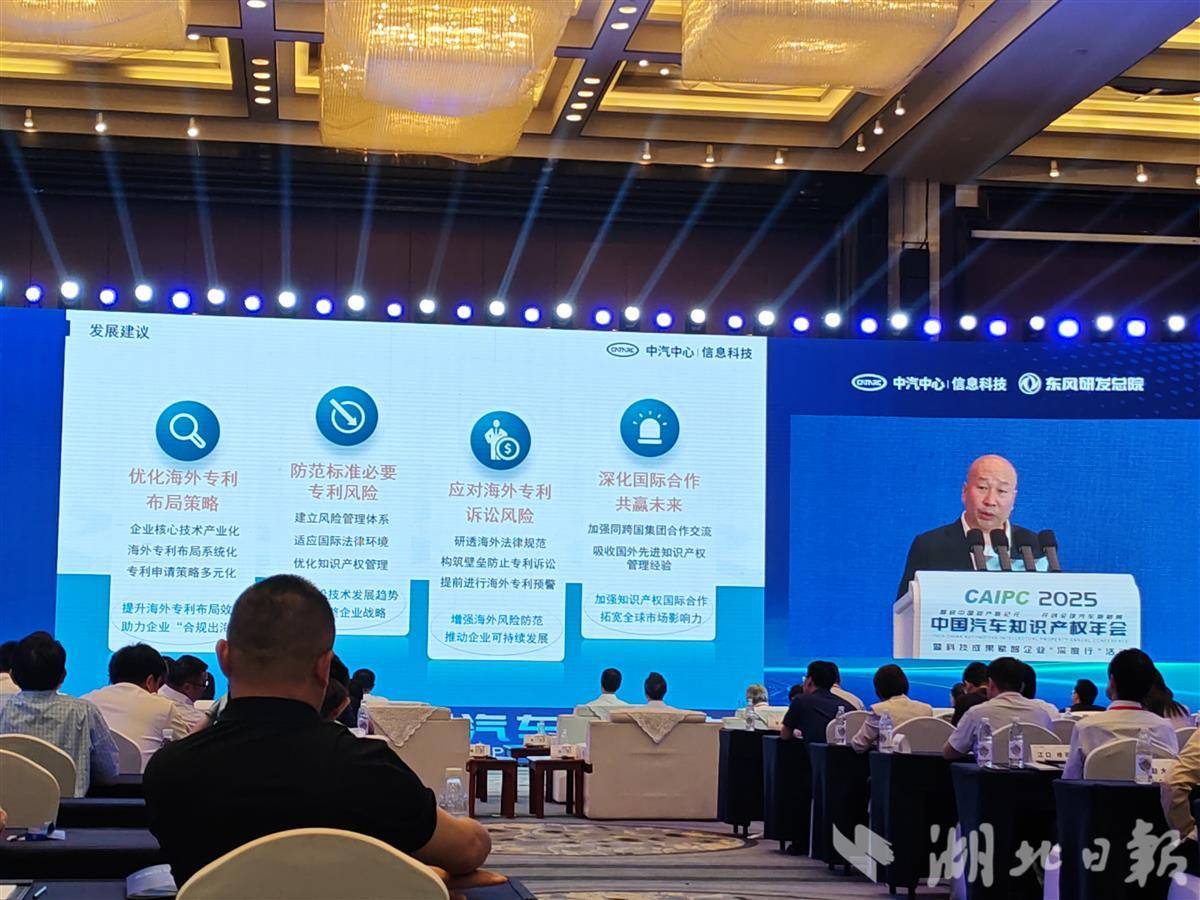 车企出海专利布局建议。（湖北日报记者左晨摄）