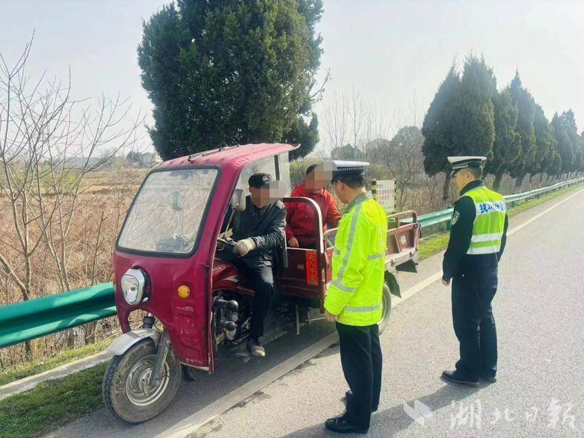 广水交警“多管齐下”开展春季交通安全专项整治行动