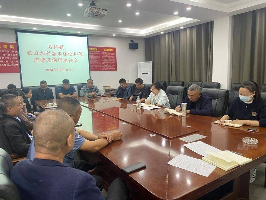 石桥镇人大召开农田水利基本建设.docx