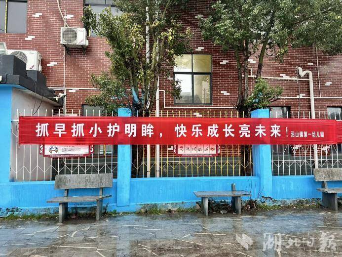 沼山镇第一幼儿园视力防控新闻报道.docx