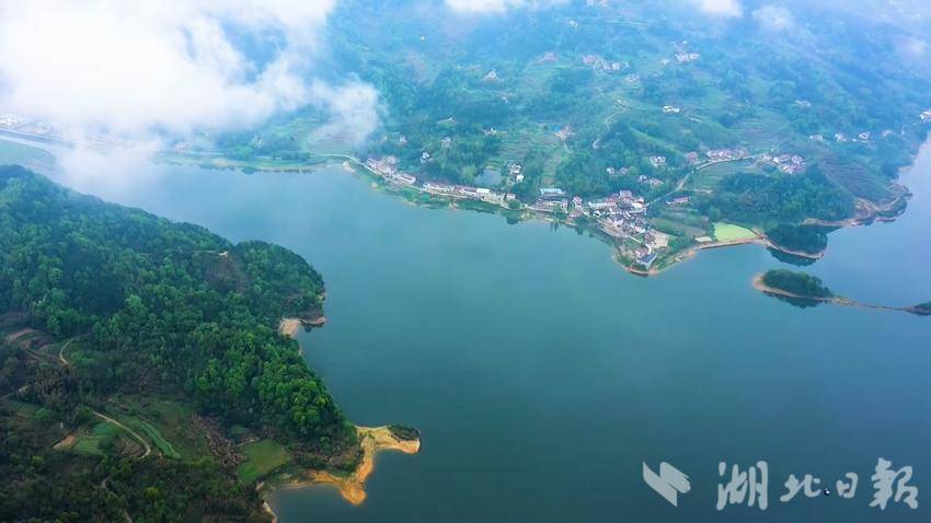 蕲春县大同水库风景优美