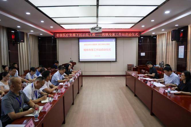 【重磅】省级医疗资源下沉再添新动能！潜江市中心医院“程帆专家工作站”正式启动（修改后）.docx