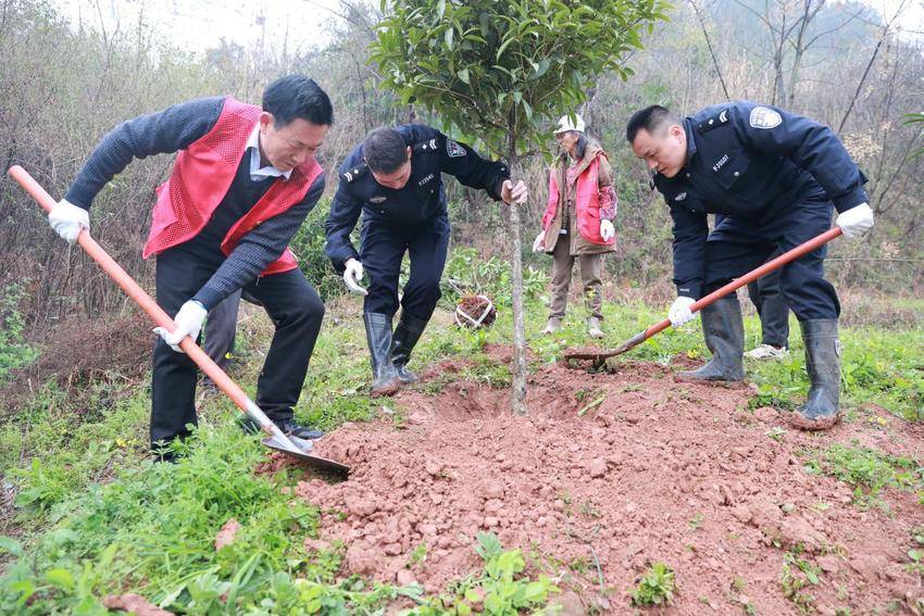 13朝阳路社区植树节活动：众人添绿，共筑美好家园.docx