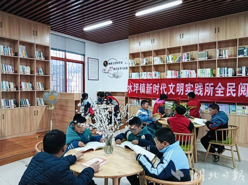水坪镇文化站组织开展全民阅读活动.docx
