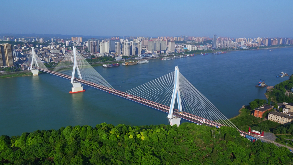 湖北38座长江大桥座座身世不凡，快来瞧一瞧 【湖北省境内长江大桥全名单（上游至下游）】(图9)