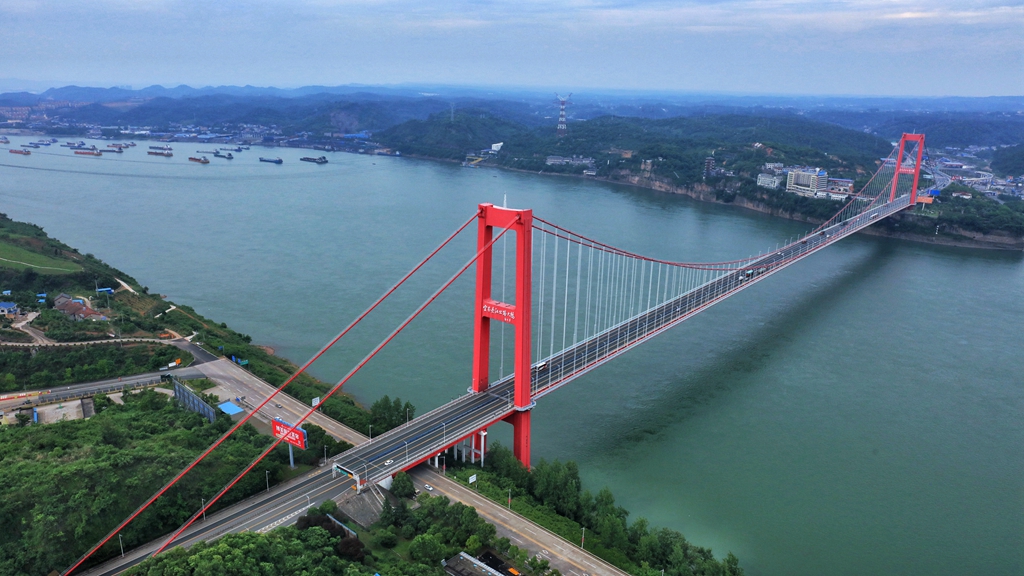 湖北38座长江大桥座座身世不凡，快来瞧一瞧 【湖北省境内长江大桥全名单（上游至下游）】(图12)