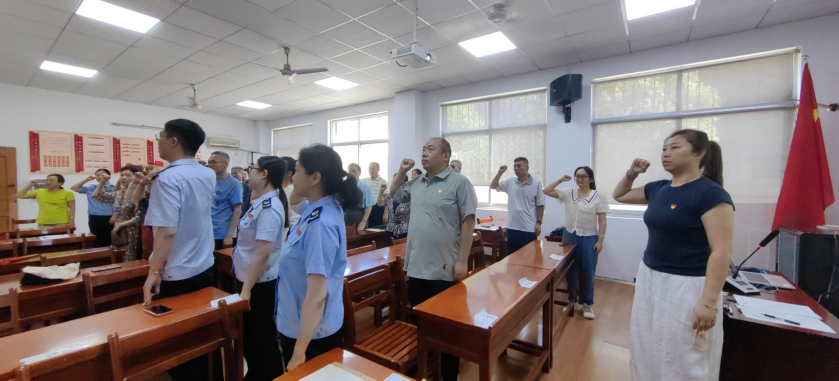预警学院社区：七一主题党日活动凝聚奋进力量.docx