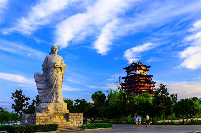 陆羽故园。卢斌摄