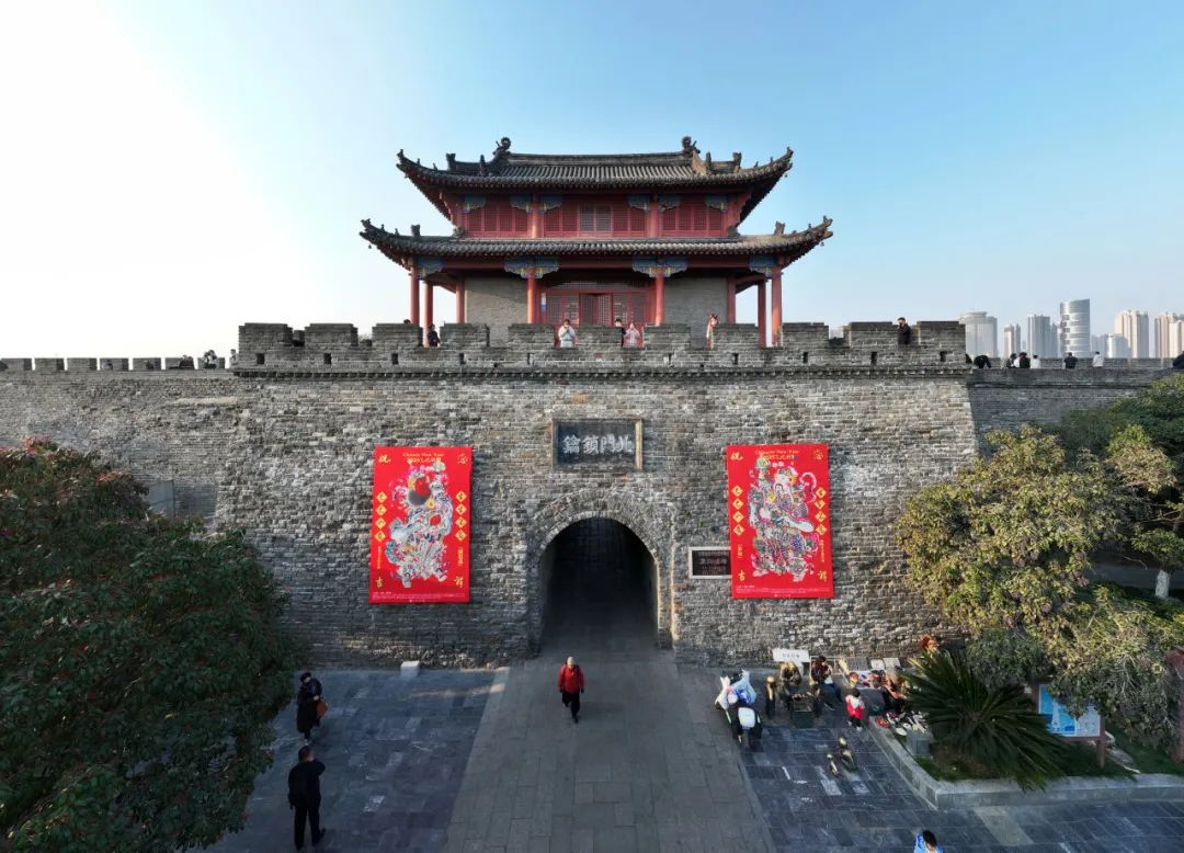 襄阳市古城临汉门  IC Photo 图