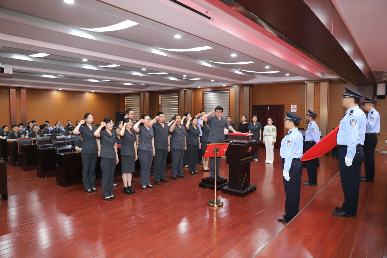 正风肃纪强党性 砥砺奋进践初心——云梦法院开展迎“七一”系列活动.docx