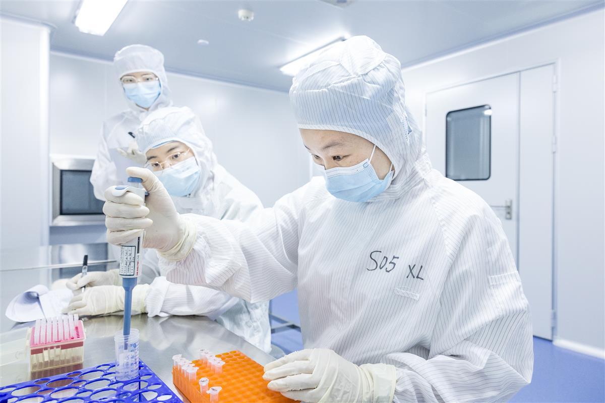 武汉凯德维斯生物技术有限公司实验室。任勇 摄