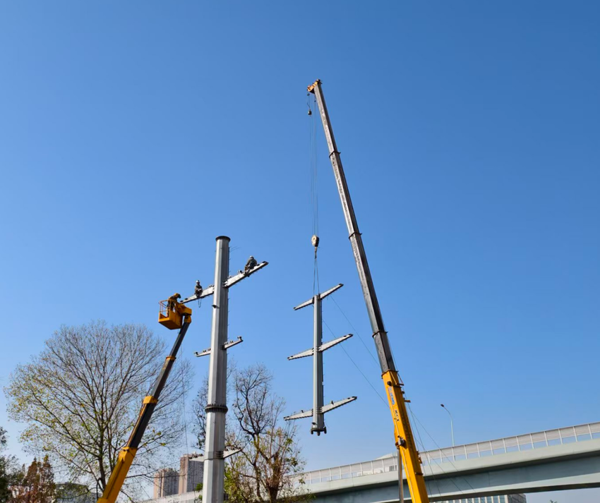 【一线传声】武汉新港线西延线五标110KV电力管线迁改圆满完成.docx