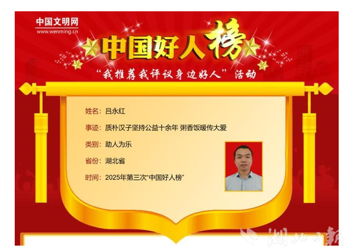 祝贺！嘉鱼县吕永红入选2025年第三次“中国好人榜”.doc