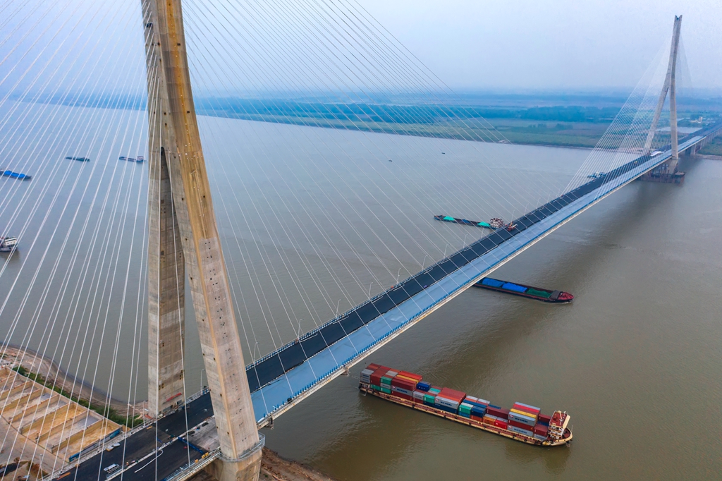 湖北38座长江大桥座座身世不凡，快来瞧一瞧 【湖北省境内长江大桥全名单（上游至下游）】(图20)
