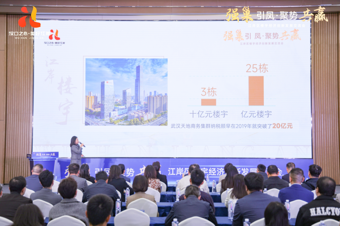 发布招商云图，推行共建模式，江岸区举办楼宇经济创新发展交流会 - 湖北日报新闻客户端
