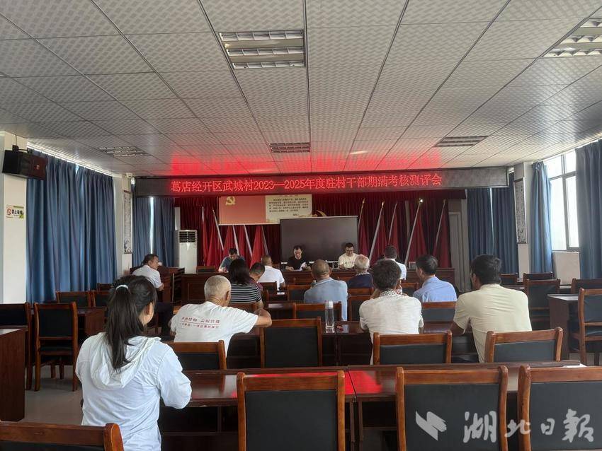 武城村开展驻村干部期满考核测评 以评促干推动乡村振兴.docx