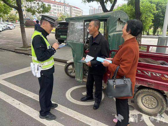 广水交警严防严控严管 实现“五一”假期亡人事故“零”发生