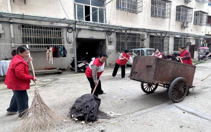 安陆经开区卓塆社区开展“文明实践我行动”主题活动.docx