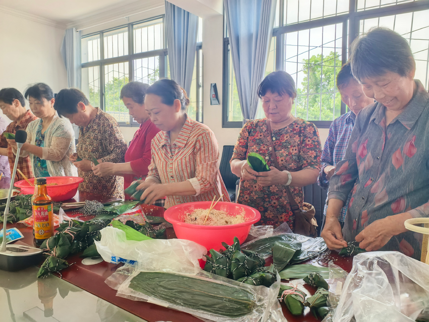 梁子湖风景区保福村开展“我们的节日·端午”主题活动